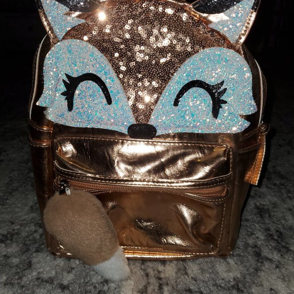 claire's fox backpack